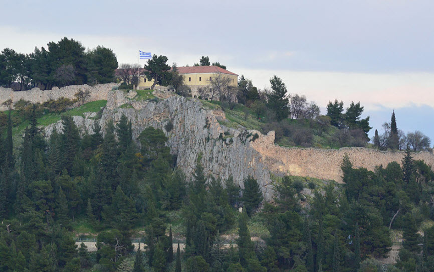 Castle of Lamia (Akrolamia), Greece